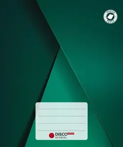 DISCO Exercise Book, Lined, 32 Pages, School Format