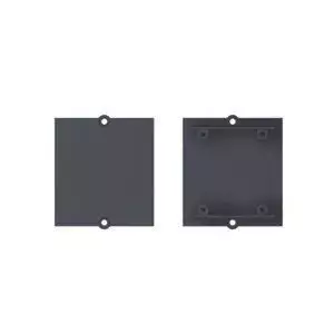 Socket safety cover Bachmann 917.010 Black 1 pc(s)
