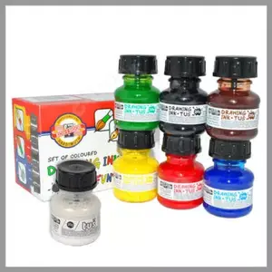 Drawing ink KOH-I-NOOR ME8593540008237 black, model 0141701002LP, 20 g