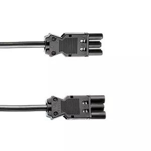Power cable Bachmann 375.0053 Black 5 m GST18 H05VV-F 3G1.5
