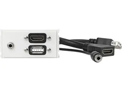 VivoLink WI221281 kontaktligzda ar HDMI, USB