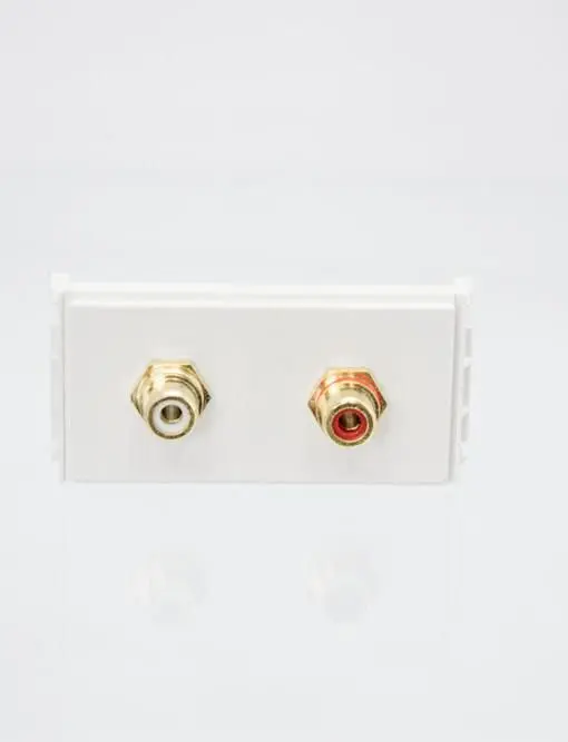 VivoLink WI221285 Ligzda 2 x RCA