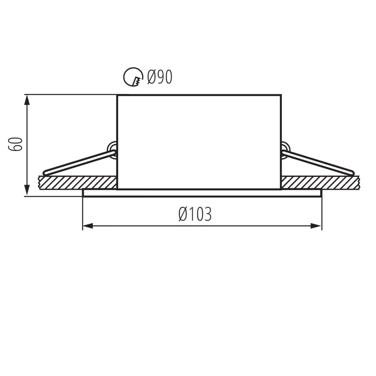 Ceiling light Kanlux 26738 GX5.3 Photo 4