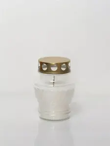 Поминальная свеча IRTO Bell белая, время горения 28 часов, 130 г