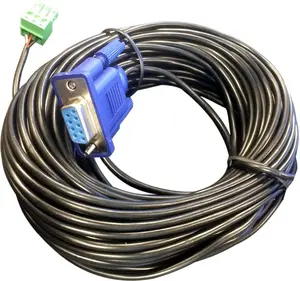 VivoLink VLCPARS232/15M RS-232 seriālais kabelis melns 15 m