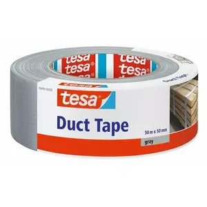 Auduma līmlente Tesa 56499 universāla pelēka 50 mm x 5 m