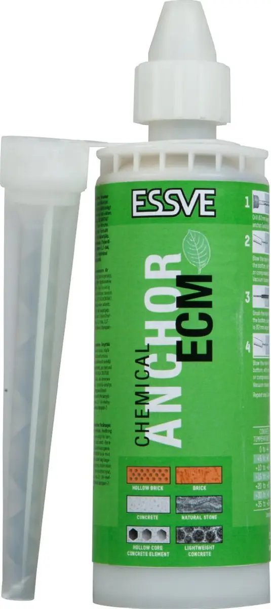 ESSVE ECM ķīmiskais enkurs 165 ml Photo 2