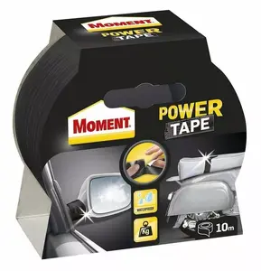 MOMENT Power Tape līmlente, 10 m, melna