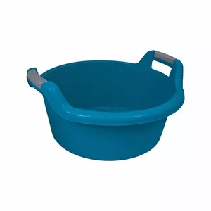 Plastic storage bowl Curver 27 L round, blue
