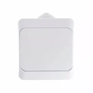 Выключатель однополюсный Schneider Electric Cedar+ WDE000510 для открытой установки 16AX IP44 белый
