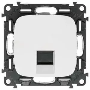 COMPUTER SOCKET CAT5E ALLURE WHT 753740