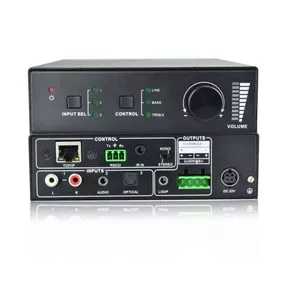 Audio amplifier Vivolink VL120005 2.0 channels Home Black