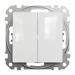 Schneider Electric two-way wall switch SDD111108 — 2-pole, white