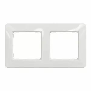 Рамка для выключателя Schneider Electric FRAME 2PL SDD311802 белая — 2‑модульная настенная рамка