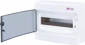 ETI 001101001 Surface Mounted Distribution Box for 12 Modules