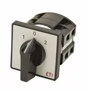 ETI CS 16 53 Rotary Cam Switch, 3-Pole, 16A, 1-0-2 Switching Position