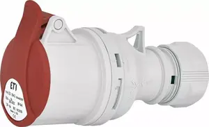 ETI ES 1643 Industrial Socket 16A 400V 3P+PE IP44