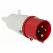 Промышленная вилка ETI EV 1643 16A 400V 3P+PE IP44