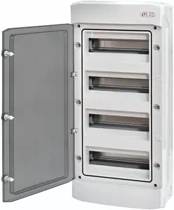 ETI ECH-48PT-S Distribution Box, IP65 Rated, 48 Modules