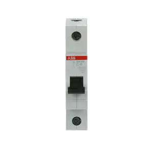 ABB SH201-C10 Автоматический выключатель 10 А 12 - 253 В 50/60 Гц IP20 Тип F