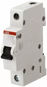 Mini circuit breaker ABB SH201-C13A 1-pole, 13 A, 6 kA breaking capacity