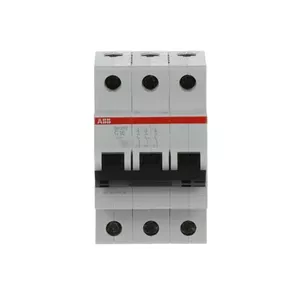 Miniature circuit breaker ABB 3-pole model 2CDS213001R0164, 16 A, 440 V AC, Type C, IP20