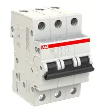 ABB SH203-B20 Miniature Circuit Breaker 3-Pole 20A Photo 3