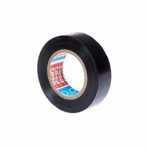 Izolācijas lente Tesa 53988 — melna, 10 m × 15 mm elektriskā izolācijas lente