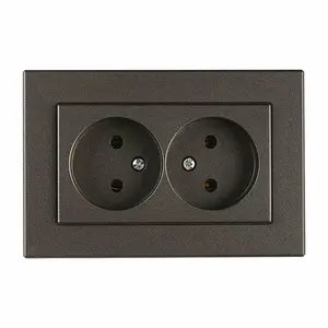 VILMA XP Double Flush Socket, Black