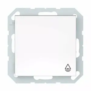 VILMA P110-012-02 QR1000 Push Button, White