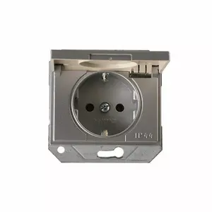 VILMA XP500 Socket, IP44, with Earthing, Metallic