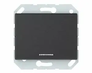 VILMA Control Switch Flush Mount No Frame Black