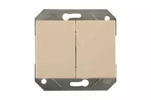 VILMA XP Double Crossover Switch, Beige