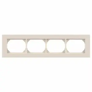 VILMA XP 4-Gang Frame, White