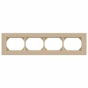 VILMA XP 4-Gang Frame, Beige