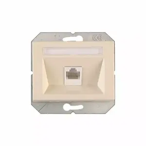 VILMA XP Single Data Socket, RJ45, Beige