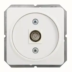 Телевизионная розетка VILMA TVL01-02V, песочный цвет