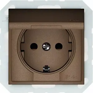 VILMA RP16-003-22 QR 1000 IP44 Socket, Mocha