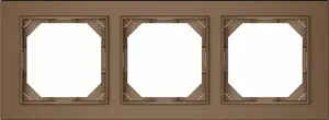Рамка VILMA FRAME 3PL MOCHA R03 QR 1000 тройная