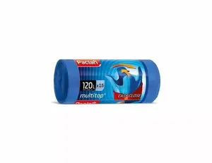 Paclan Multitop kitchen trash bags, 120 L, 15 pieces, model 134901