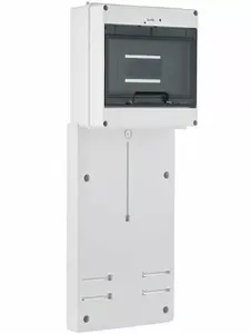 Three-phase distribution board ELEKTROPLAST S-9 with transparent cover, IP20, white