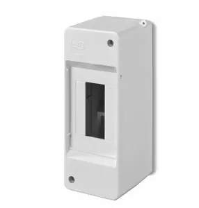 Korpuss ELEKTROPLAST MINI S-2 IP30 balts — uz virsmas montējams elektriskais korpuss