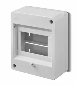 Enclosure MINI S-5 IP30 white, ELEKTROPLAST — modular distribution enclosure for 1x5 modules