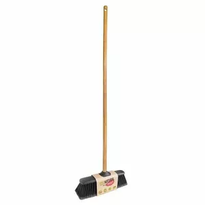 Broom York Eco Natural with bamboo handle 120 cm – household sweeping tool