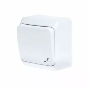 Переключатель 6-клавишный белый, 1-полюсный 2-х позиционный, Schneider Electric WDE001060