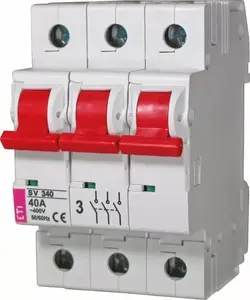 ETI 002423323 Circuit Breaker, 3-Pole, 40A