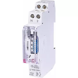 Modular analog timer ETI APC-DR1 230V single-pole 16A for DIN-rail circuits