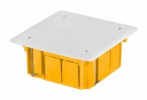 Подрозетник встраиваемый ELEKTROPLAST 0260-0N для гипсокартона 89×89×50 мм самозатухающий