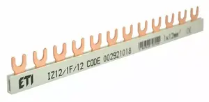 Однофазная шина ETI 002921018 на 12 модулей