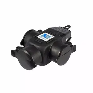 Sienas kontaktligzda PAWBOL D.3156S 3 kontaktligzdas 3×250 V IP44